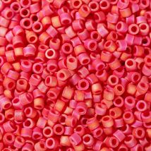 Perles Miyuki Delicas 11/0 - Tube De 7 G - Color Db-874 Opaque Mat Rainbow - Créalia