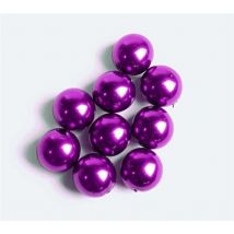 Perles En Verre Renaissance - 10mm - Bordeaux