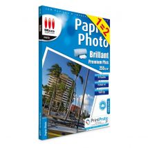 Papier Photo Brillant A4 - 20 Feuilles + 20 Gratuites - Micro Application