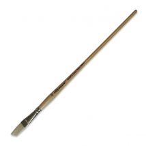 Pinceau Plat Biseauté 12 - Pour Faux Bois - Leonard