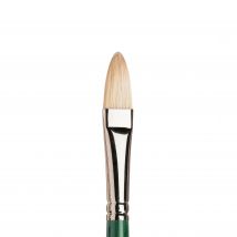 Pinceau Huile En Soies De Porc Winton - Usé Bombé Manche Long - N° 8 - Winsor & Newton