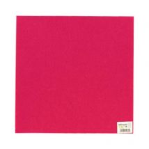 Plaque Feutrine Fuschia - 30x30 Cm - Hubinont