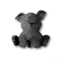 Plastiline Gris - 750g - Dureté 2