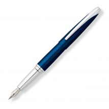 Stylo Plume Cross Atx Laqué Bleu