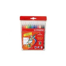 Feutres De Coloriage - Stabilo Trio A-z - 12 Pièces - Stabilo