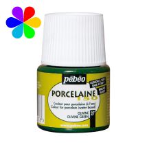 Peinture Porcelaine Pébéo Porcelaine 150 - Olivine 27 - 45 Ml