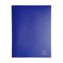 Porte-vues A4 - 200 Vues - Polypro - Exacompta - Bleu Clair