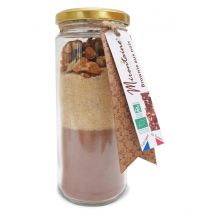 Mix Pot En Verre Brownie 330g - Mirontaine