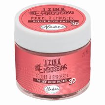 Poudre À Embosser Aladine - 25 Ml - Rose Pastel Scrapbooking