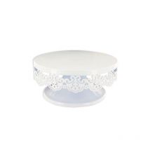Presentoir Dentelle Blanc 15x7 Technicake - Patisdecor