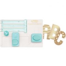 Punch Board - Alphabet - We R Memory Keepers Scrapbooking
