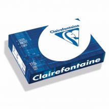Ramette De Papier - 500 Feuilles A4 21 X 29.7 Cm - 110 G/m² - Clairefontaine - Blanc - Clairalfa