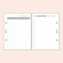 Recharge Annuelle Pour Classeur - 24 Mois - Kesi Art
