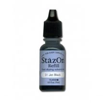 Recharge Stazon Jet Black - Tsukineko