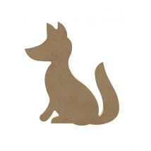 Renard En Bois - 15 Cm - Gomille