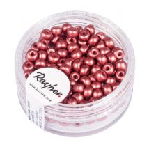 Perles De Rocailles Rose 4 Mm - Rayher