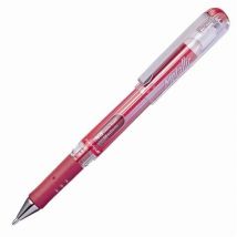 Stylo Roller - Rouge - Hybrid Gel Grip - Pointe Moyenne - Pentel