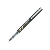 Stylo Roller - Noir - V7 Rechargeable - Pointe Moyenne - Pilot