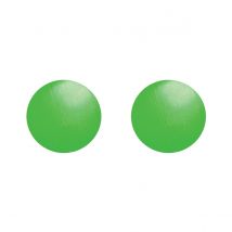 Strass Thermocollant Tissu Ø3/4/5/6mm Fluo Vert 176 Pièces - Ki Sign
