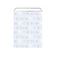 25 Sachets En Papier - Bébé - Bleu - Tim & Puce Factory