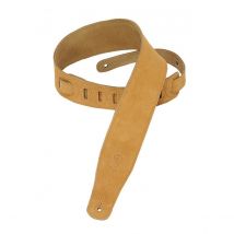 Levy's Ms26 - Sangle En Daim - Moutarde - 6,35 Cm