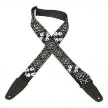 Sangle De Guitare - Mps2 - Noir Et Blanc