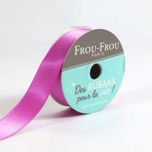 Bobinette Frou-frou - 6 M X 16 Mm - Satin Double Face - Camelia