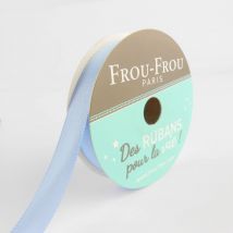 Bobinette Frou-frou - 6 M X 9 Mm - Satin Double Face - Celeste