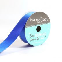 Bobinette Frou-frou - 6 M X 16 Mm - Satin Double Face - Saphir
