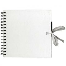 Scrap Book 20x20 Cm Kraft White - Artemio