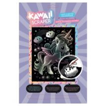 Scraper Holographique Kawaii - Licorne Rêveuse - Oz International
