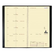 Agenda Civil Semainier 2020 - Italnote S Impala - Noir - Quo Vadis
