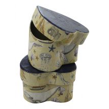 Set 10 Petites Boîtes Cœurs - Decopatch