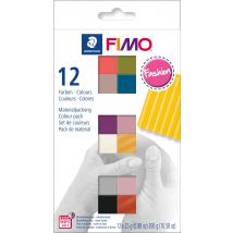 Set De 12 Demi-pains Fimo Soft Fashion - 25 G