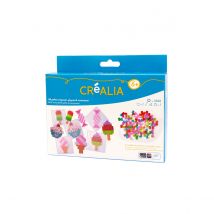 Set D'Activité Perles À Repasser Gourmandises - Créalia - Créalia enfants