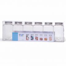 6 Flacons Platique - 9 Cm - Sculpey