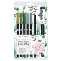Set D'Aquarelle - Tombow - Wcs-gr - Greenery