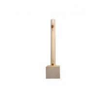 Socle En Bois Tige Bois - 7 X 7 X 30 Cm - Powertex