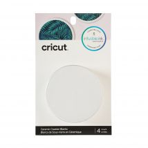 Lot De 4 Sous-verres Personnalisables Cricut - Infusible Ink - Céramique - Ø 9,1 Cm