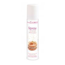 Spray Colorant Alimentaire Scrapcooking - Or Rose - 75 Ml - Scrapcooking