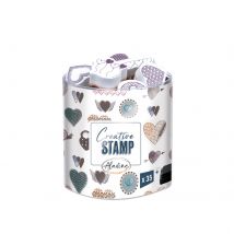 Stampo Scrap Cœurs - Aladine
