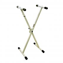 Stand Clavier Basic En X - Argent - Shiver