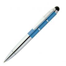 Stylo Bille Avec Embout Tactile - Bleu - Stylus Piccolo - Pointe Moyenne - Online - Bleu