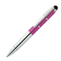 Stylo Bille Avec Embout Tactile - Bleu - Stylus Piccolo - Pointe Moyenne - Online - Rose