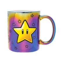 Super Mario Mug Metallic Star Power - Heo
