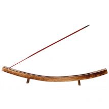 Support À Encens En Pirogue Bois - Galéo