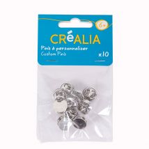 Set De 10 Pin's - Créalia - Créalia enfants