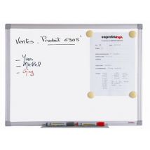 Tableau Laqué Magnétique Cadre En Aluminium Junenilia - 45 X 60 Cm