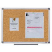 Tableau Liège Cadre En Aluminium Junenilia - 45 X 60 Cm