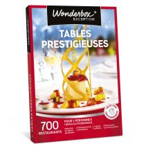 Coffret Cadeau - Tables Prestigieuses - Wonderbox